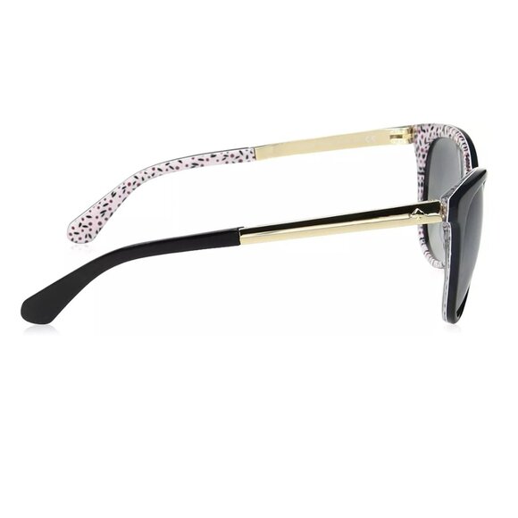 Kate Spade JIZELLE 0UYY Black Pattern Red / Dark Grey Gradient Sunglasses